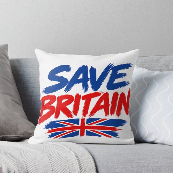 Item preview, Save Britain – British Patriotism Anti-Immigration & Refugee Awareness Design designed and sold by Sarcastic Tee.