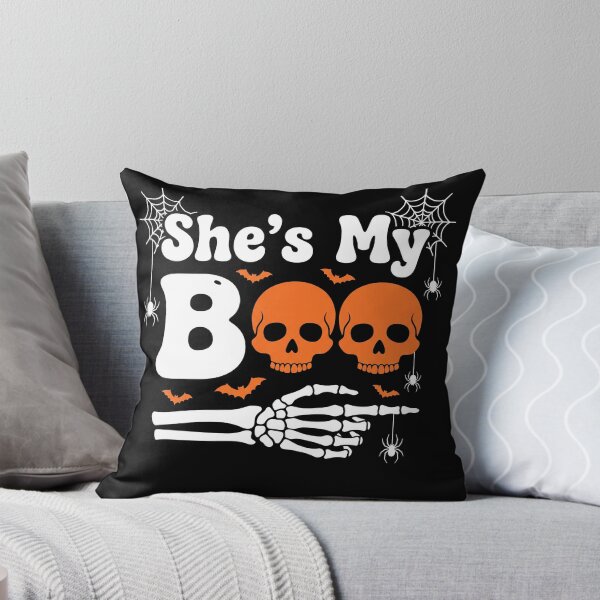 Item preview, She's My Boo Skulls Skeleton Hand Creepy Couples designed and sold by MizoX7.