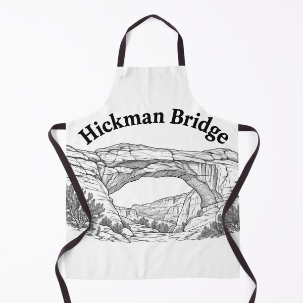 Item preview, Hickman Bridge Capitol Reef National Park Utah Line Art designed and sold by Tee Visions.