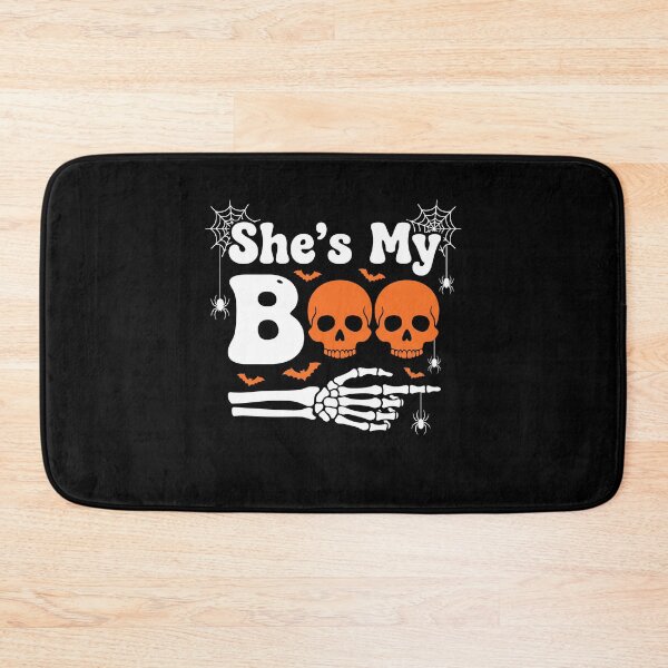 Item preview, She's My Boo Skulls Skeleton Hand Creepy Couples designed and sold by MizoX7.