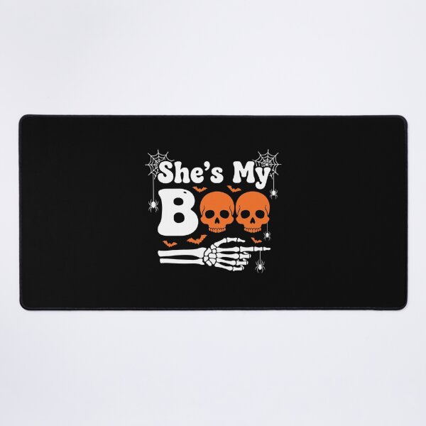Item preview, She's My Boo Skulls Skeleton Hand Creepy Couples designed and sold by MizoX7.