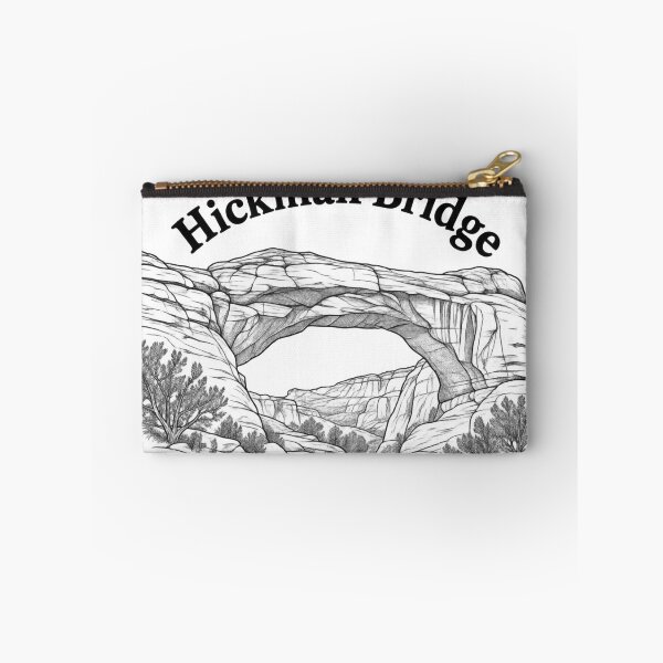 Item preview, Hickman Bridge Capitol Reef National Park Utah Line Art designed and sold by Tee Visions.