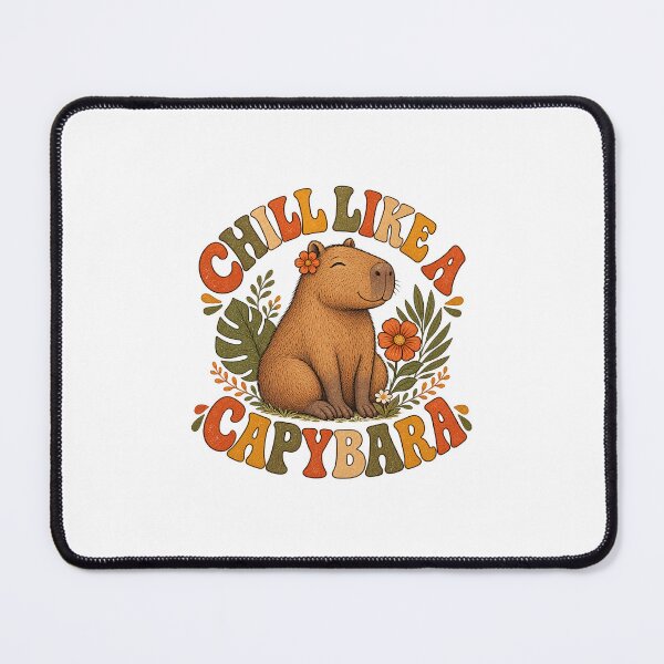 Item preview, Chill Like a Capybara – Cute Retro Vintage Capybara designed and sold by Small price.