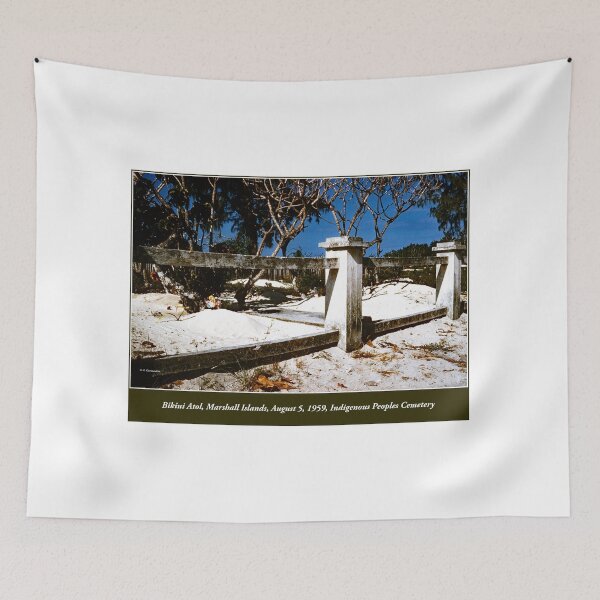Item preview, Bikini Atoll, Marshall Islands, August 5, 1959, Native Cemetery Fence Posts designed and sold by AMacGPhilly.
