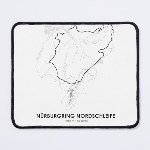 Item preview, Nürburgring Nordschleife Germany Racing Track Map Design designed and sold by PORTALSTAR.