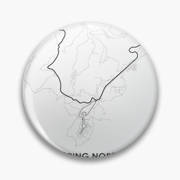 Item preview, Nürburgring Nordschleife Germany Racing Track Map Design designed and sold by PORTALSTAR.