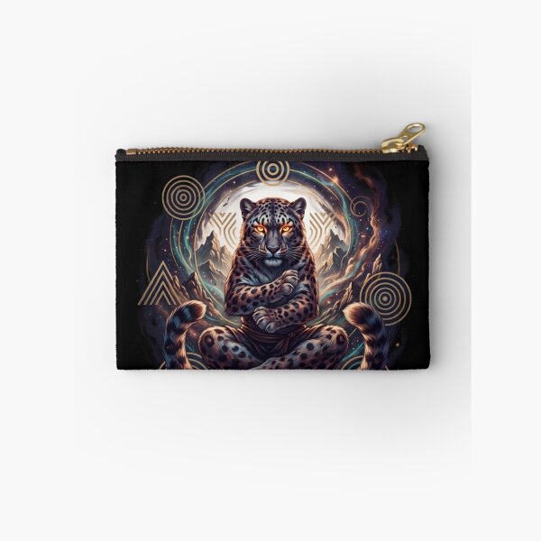 Item preview, Spirit Of The Peaks Untamed Focus - Meditating Snow Leopard designed and sold by rich-moda.