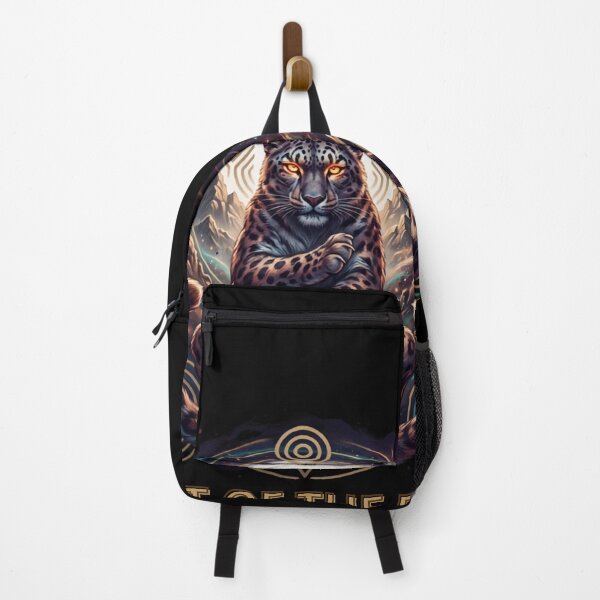 Item preview, Spirit Of The Peaks Untamed Focus - Meditating Snow Leopard designed and sold by rich-moda.
