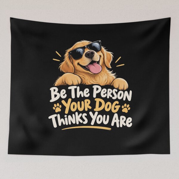Item preview, Be The Person Your Dog Thinks You Are designed and sold by TheEndDesign.