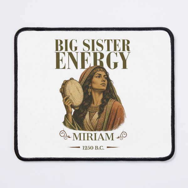 Item preview, Big Sister Energy - Miriam 1250 B.C. Vintage Biblical Prophetess designed and sold by Neurospicy Trolls.