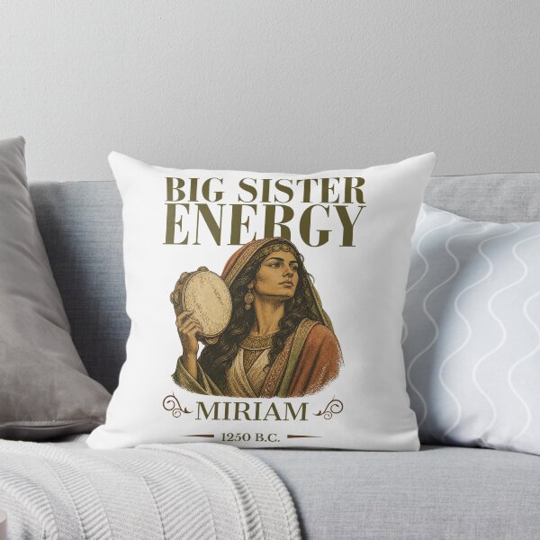 Item preview, Energía de Hermana Mayor - Miriam, profetisa bíblica del siglo XXI (1250 a. C.) designed and sold by Neurospicy Trolls.