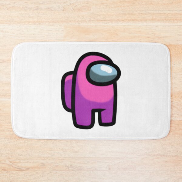 Item preview, Cute Pink Among Us Crewmate Character Gaming Design designed and sold by Kn0xX.