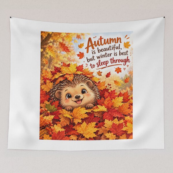 Item preview, Autumn Is Beautiful, But Winter Is Best To Sleep Through. designed and sold by Dinasshop.