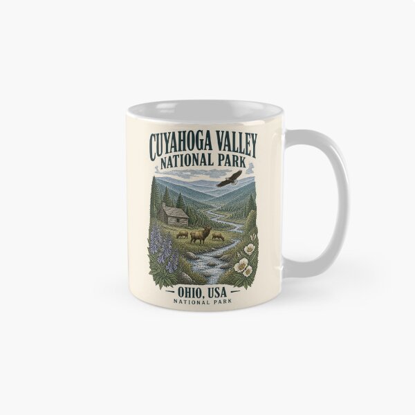 Item preview, Cuyahoga Valley National Park, Ohio, USA [Vintage Illustration] designed and sold by elektronen.
