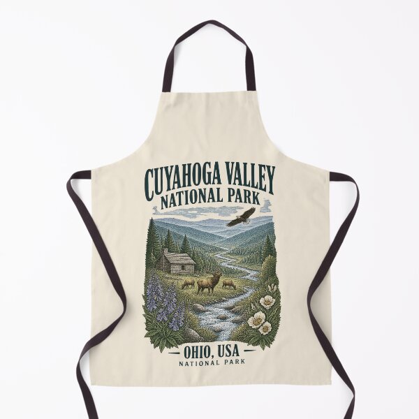 Item preview, Cuyahoga Valley National Park, Ohio, USA [Vintage Illustration] designed and sold by elektronen.