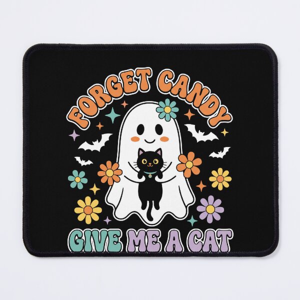 Item preview, Retro Groovy Forget Candy Give Me A Cat Daisy Flower designed and sold by MizoX7.