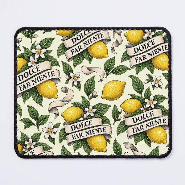 Item preview, Dolce Far Niente – Italian Lemons & Botanical Illustration designed and sold by MetaModel Editions.