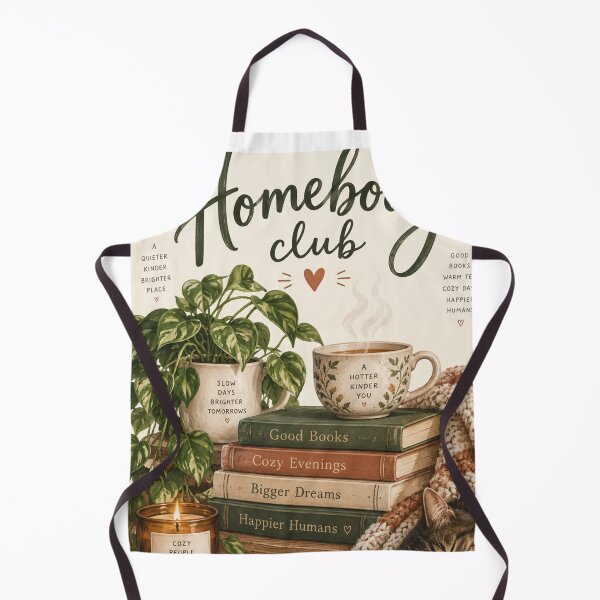 Item preview, Homebody Club Cozy Reading Design designed and sold by Willow Sky.