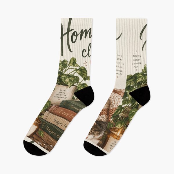 Item preview, Homebody Club Cozy Reading Design designed and sold by Willow Sky.