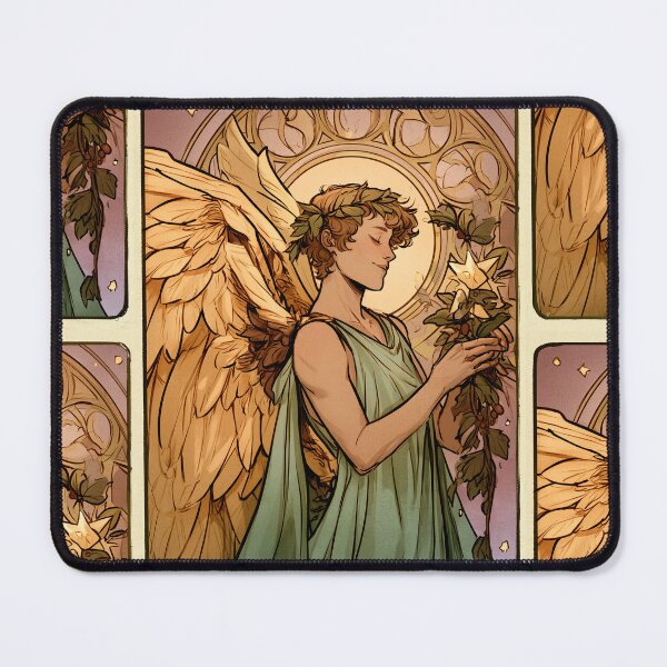 Item preview, Christmas angel card designed and sold by MendaciousMina.