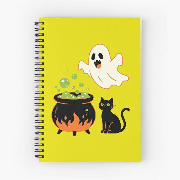 Item preview, Halloween Magic — Ghost, Bubbling Cauldron & Black Cat designed and sold by urmoments.