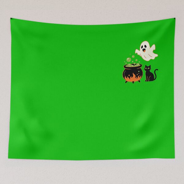 Item preview, Halloween Magic — Ghost, Bubbling Cauldron & Black Cat designed and sold by urmoments.