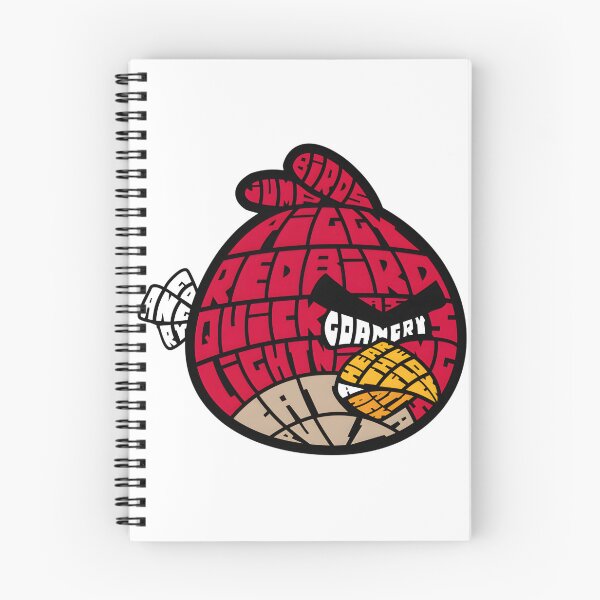 Item preview, Angry Bird Calligram Art Design with Creative Typography designed and sold by lively. stickers.