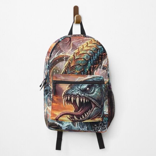 Item preview, Nyami Nyami African River God Serpent Art designed and sold by Lucid Dream Pixel.