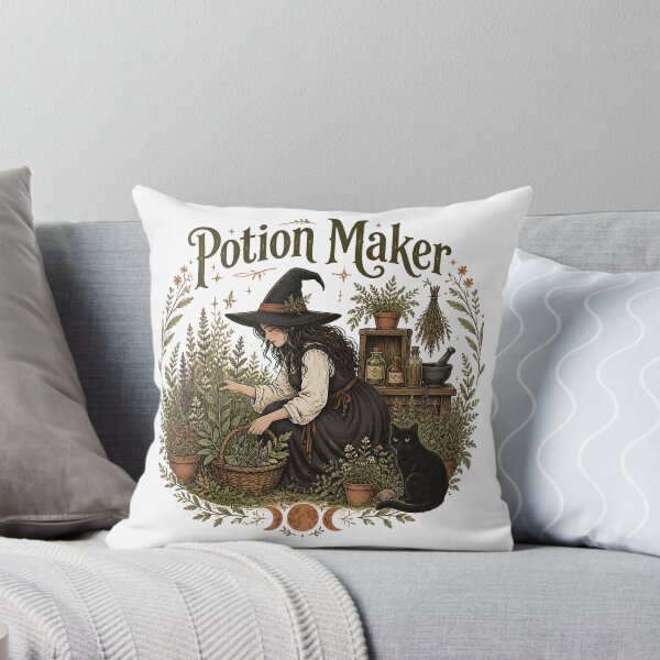 Item preview, Potion Maker Cottage Garden Harvest designed and sold by OliviaHayesArt.