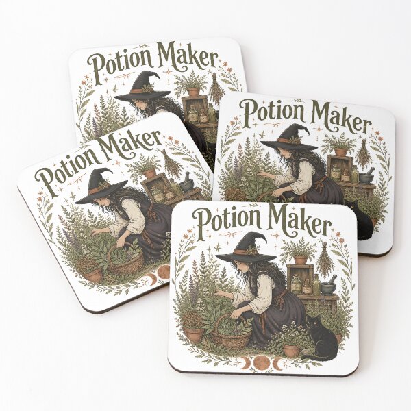 Item preview, Potion Maker Cottage Garden Harvest designed and sold by OliviaHayesArt.
