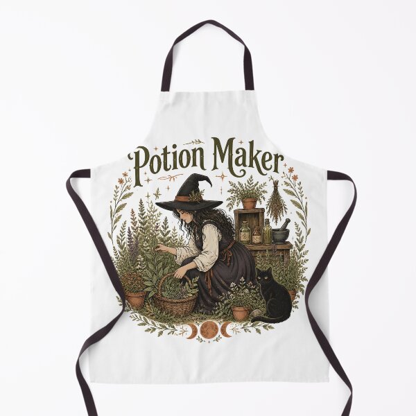 Item preview, Potion Maker Cottage Garden Harvest designed and sold by OliviaHayesArt.