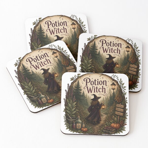 Item preview, Potion Witch A Night at the Witch Cottage designed and sold by OliviaHayesArt.