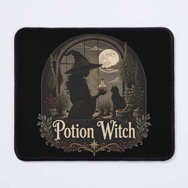 Item preview, Potion Witch The Midnight Shop Window designed and sold by OliviaHayesArt.