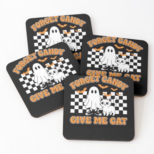 Item preview, Forget Candy Give Me A Cat Checkerboard Sneaker Ghost designed and sold by MizoX7.