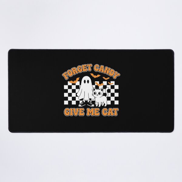 Item preview, Forget Candy Give Me A Cat Checkerboard Sneaker Ghost designed and sold by MizoX7.