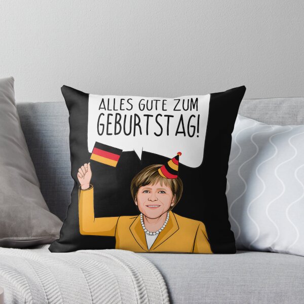 Item preview, Angela Merkel Birthday Greeting Design - Alles Gute Zum Geburtstag designed and sold by Medjz.