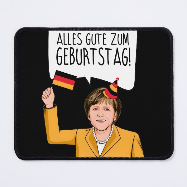 Item preview, Angela Merkel Birthday Greeting Design - Alles Gute Zum Geburtstag designed and sold by Medjz.