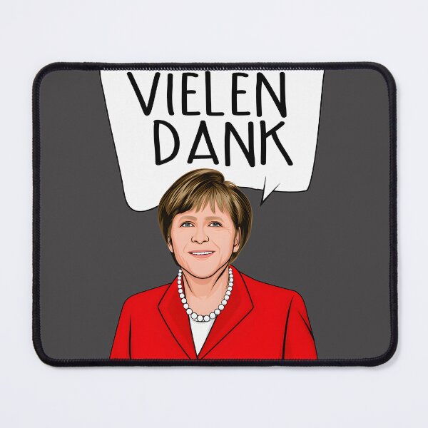 Item preview, Angela Merkel Thank You Vielen Dank Tribute Design designed and sold by Medjz.