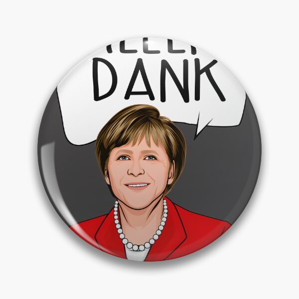 Item preview, Angela Merkel Thank You Vielen Dank Tribute Design designed and sold by Medjz.