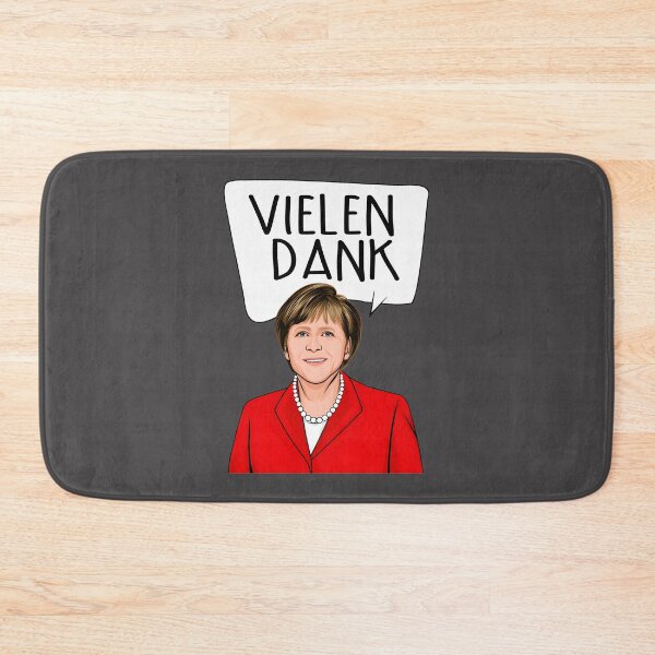 Item preview, Angela Merkel Thank You Vielen Dank Tribute Design designed and sold by Medjz.