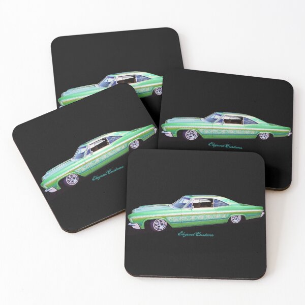 Item preview, 1966 Impala Garden of Eden no text Kustom, Hot Rod, Muscle Car designed and sold by Elegant Customs.