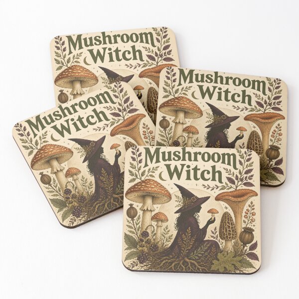 Item preview, Mushroom Witch Foraged Botanicals designed and sold by OliviaHayesArt.