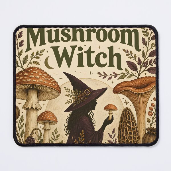 Item preview, Mushroom Witch Foraged Botanicals designed and sold by OliviaHayesArt.