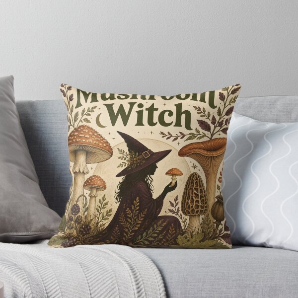 Item preview, Mushroom Witch Foraged Botanicals designed and sold by OliviaHayesArt.