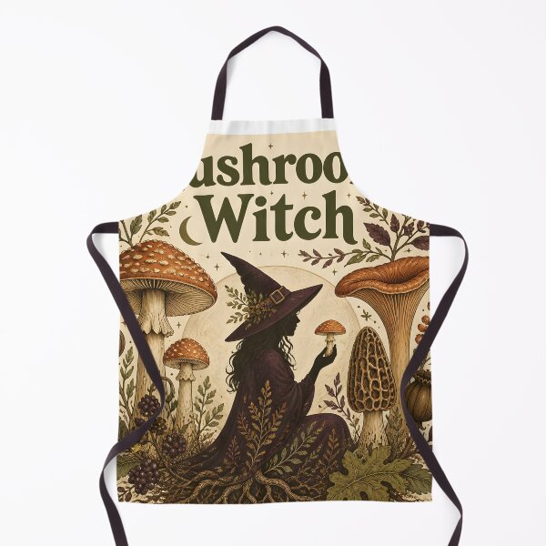 Item preview, Mushroom Witch Foraged Botanicals designed and sold by OliviaHayesArt.