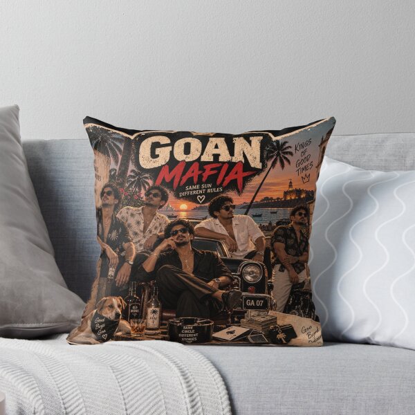 Item preview, Goan Mafia — Kings of Good Times designed and sold by Goanheartprints.