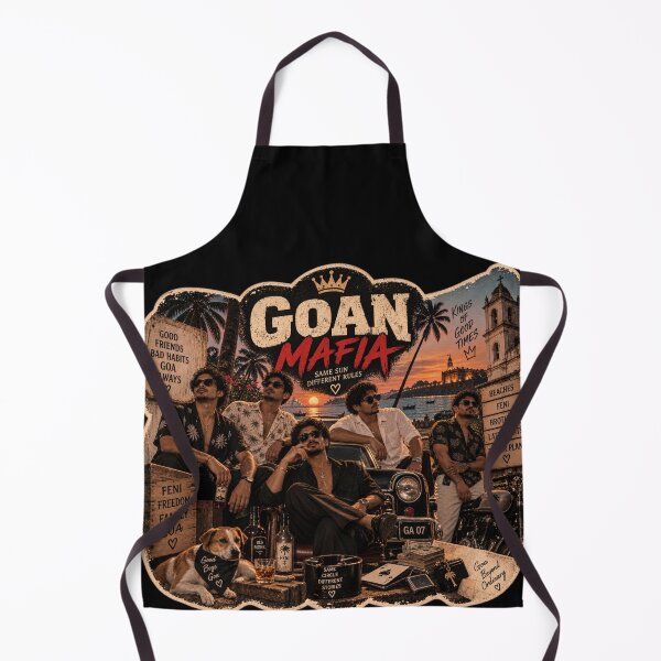 Item preview, Goan Mafia — Kings of Good Times designed and sold by Goanheartprints.