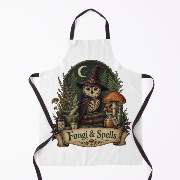 Item preview, Fungi & Spells Herbal Magic & Familiar designed and sold by OliviaHayesArt.