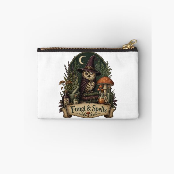 Item preview, Fungi & Spells Herbal Magic & Familiar designed and sold by OliviaHayesArt.