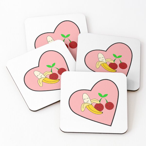 Item preview, Taste Buddies: Banana and Cherry designed and sold by HarveyHandcraftsandDesigns.